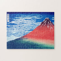 Ukiyoe - Hokusai : No.33 Red Fuji -