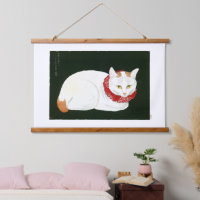 Ukiyoe [komei] 03 Weiße Katze