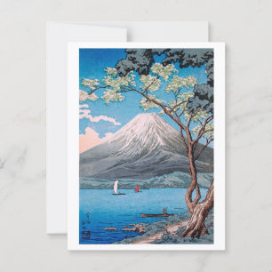 ukiyoe [komei] Fuji vom See Yamanaka Postkarte