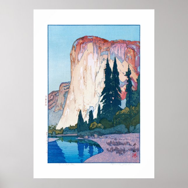 ukiyoe - Yoshida - 15 - El Capitan - Poster (Vorne)
