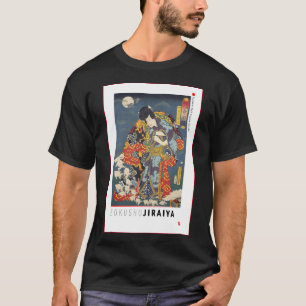 ukiyoe - Zokushu Jiraiya - japanischer Zauberer - T-Shirt