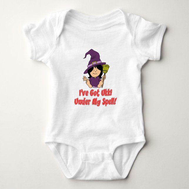 Ukki unter meinem Zauber Baby Strampler (Vorderseite)