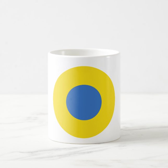Ukraine Air Force Roundel Kaffeetasse (Mittel)