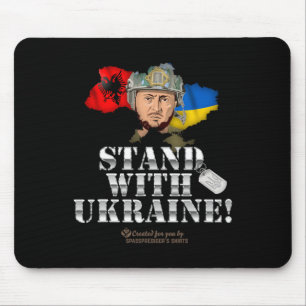 Ukraine Alnia Wolodymyr Selenskyj Steh Mit Der Ukr Mousepad