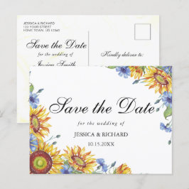 Ukraine Aquarelle Enregistrer la date Carte postal