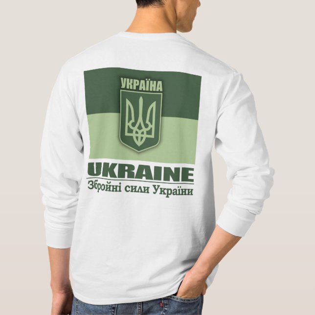 Ukraine (Armee) T-Shirt (Rückseite)