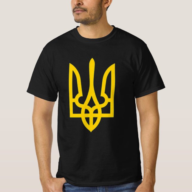 Ukraine basic Trident T-Shirt (Vorderseite)