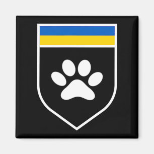 Ukraine Begleiterflagge Unterstützung ukrainische  Magnet