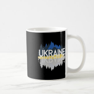 Ukraine Bergreflexionen Ukrainische Natur Souv Kaffeetasse