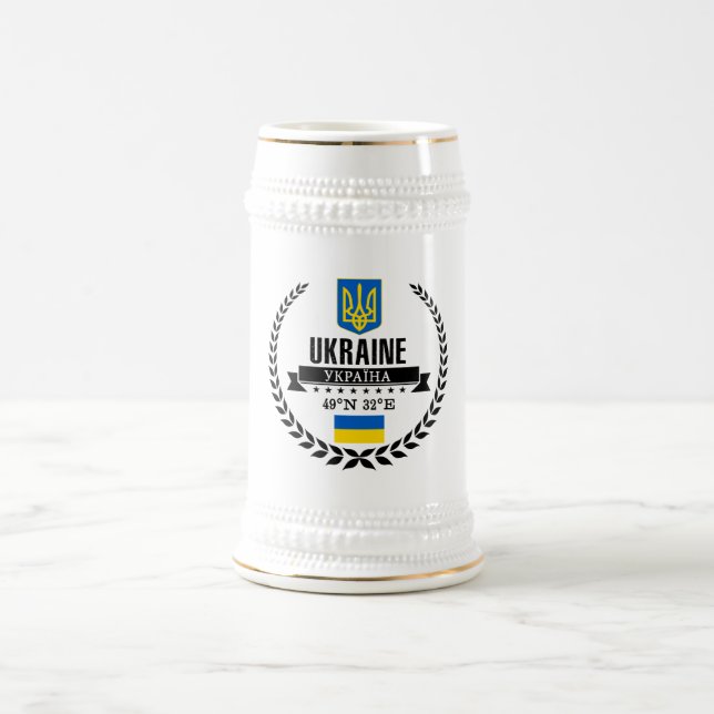 Ukraine Bierglas (Mittel)