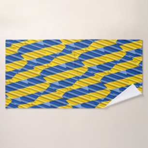 Ukraine bleue et jaune Inspiration de la paix anti