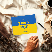 Ukraine Cartes de remerciements Cartes postales Ty