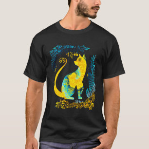 Ukraine Chat Niedliche florale Vintage Gefärbte Kr T-Shirt