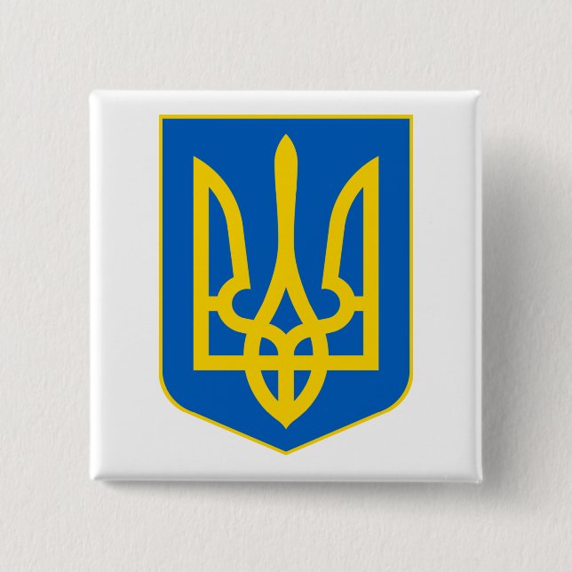Ukraine COA Button (Vorderseite)