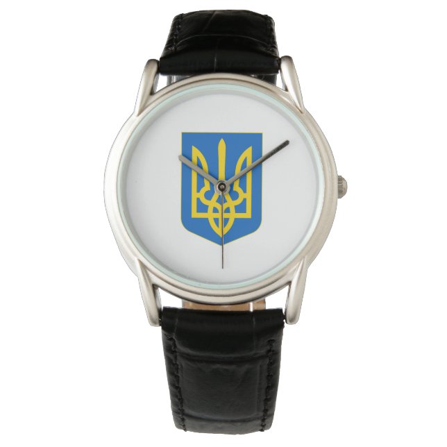 Ukraine Coat of Arms Armbanduhr (Vorderseite)