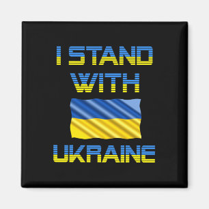 Ukraine Dreizack Ukraine-Flagge Ukrainische Flagge Magnet