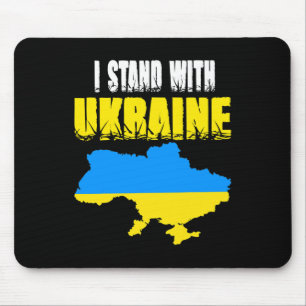 Ukraine Dreizack Ukraine-Flagge Ukrainische Flagge Mousepad