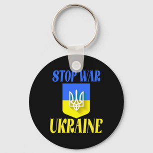 Ukraine Dreizack Ukraine-Flagge Ukrainische Flagge Schlüsselanhänger