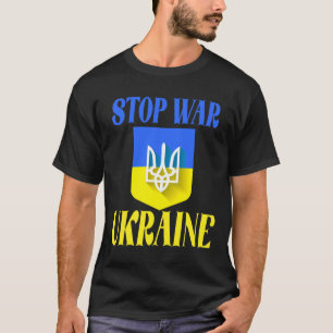 Ukraine Dreizack Ukraine-Flagge Ukrainische Flagge T-Shirt
