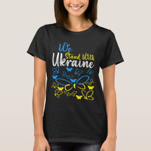 Ukraine Dreizack Ukraine-Flagge Ukrainische Flagge T-Shirt