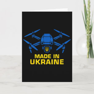 Ukraine Drohne Patriotische Ukrainische Fpv Liebha Karte