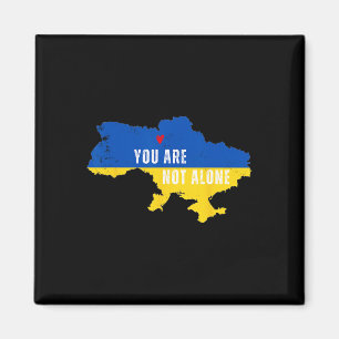 Ukraine Du Bist Nicht Allein Kiew Karte Ukrainisch Magnet