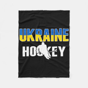 Ukraine Eishockey-Liebhaber Jersey Ukrainische Hoc Fleecedecke