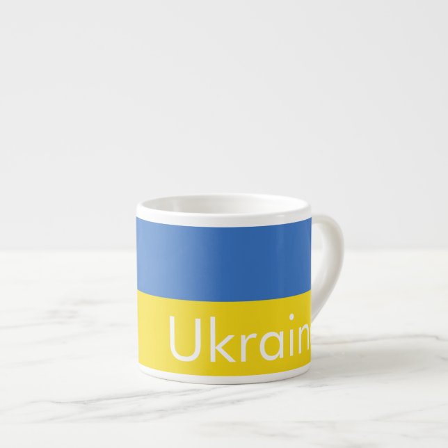 UKRAINE ESPRESSOTASSE (Vorderseite Rechts)