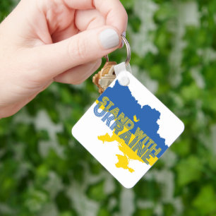 Ukraine Farben Pride Ukrainisch Schlüsselanhänger