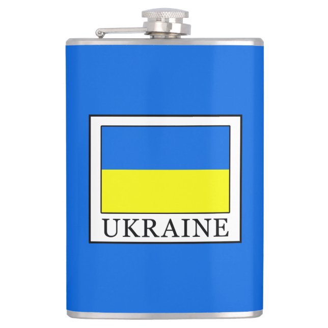 Ukraine Flachmann (Vorderseite)