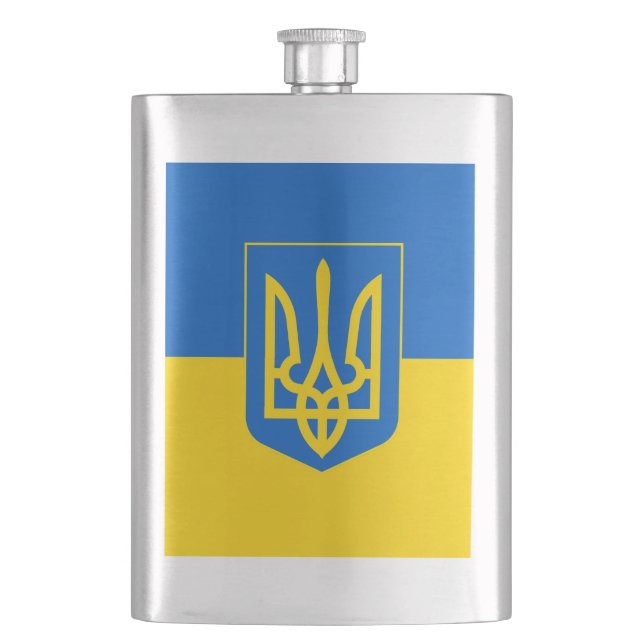 Ukraine Flachmann (Vorderseite)