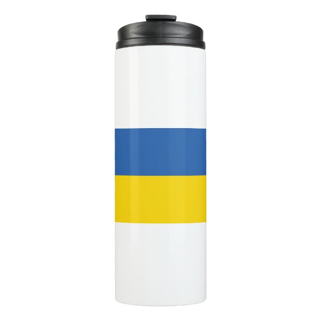 UKRAINE-FLAG THERMOSBECHER (Vorderseite)
