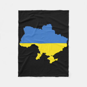 Ukraine-Flagge 4 Fleecedecke