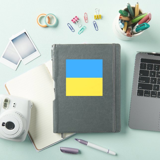Ukraine-Flagge Aufkleber (iPad Hülle)