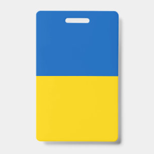 Ukraine-Flagge Ausweis