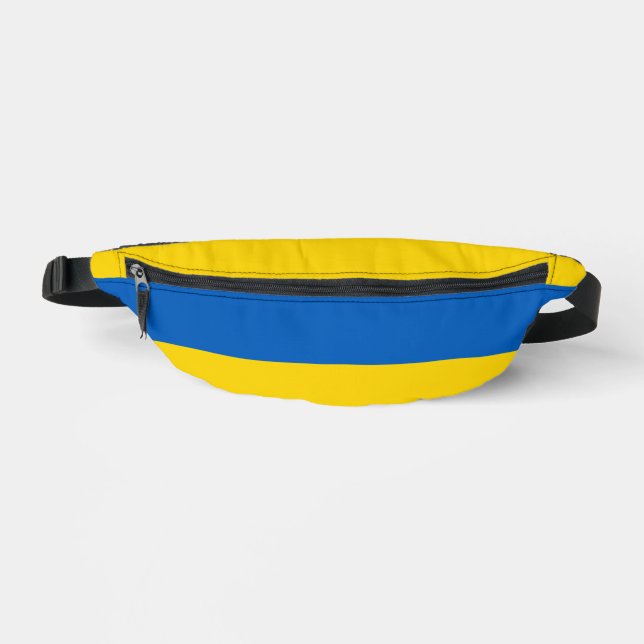 Ukraine-Flagge Bauchtasche (Vorderseite)