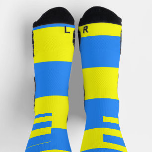 Ukraine-Flagge Blau Gelber Donner_Cove Socken