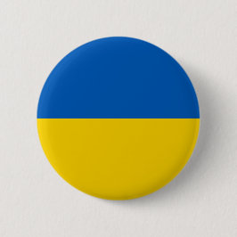 Ukraine-Flagge Button