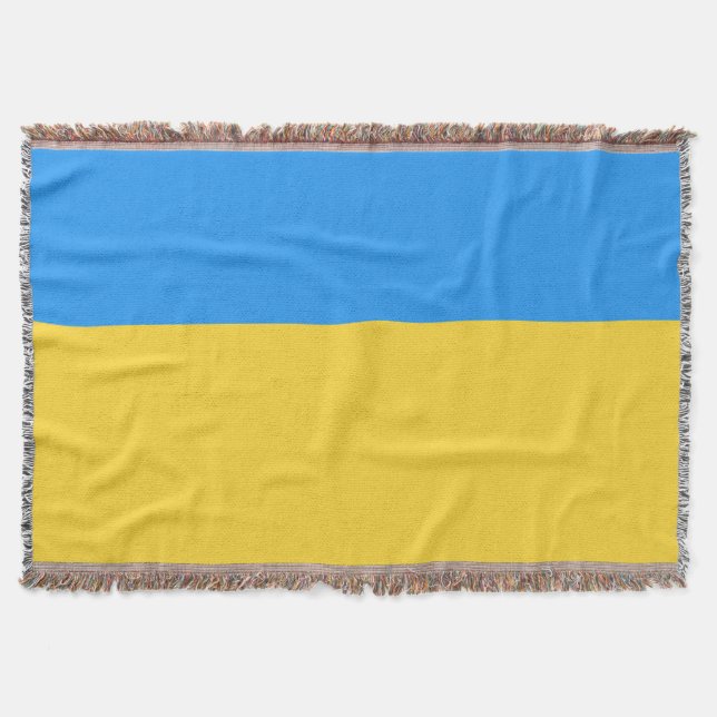 Ukraine-Flagge Decke (Vorderseite)