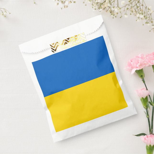 Ukraine-Flagge Geschenktütchen (Versiegelt)