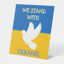 Ukraine-Flagge | Ich stehe mit Urkaine