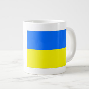 Ukraine-Flagge Jumbo-Tasse