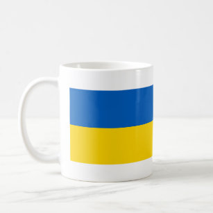 Ukraine-Flagge Kaffeetasse