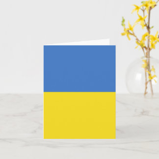 Ukraine-Flagge Karte