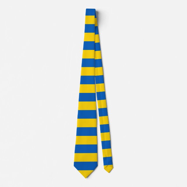 Ukraine-Flagge Krawatte (Vorderseite)