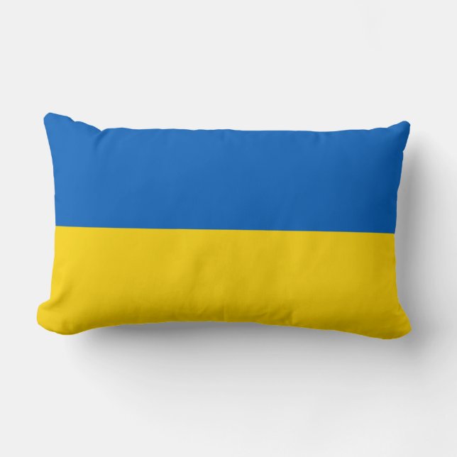 Ukraine-Flagge Lendenkissen (Vorderseite)