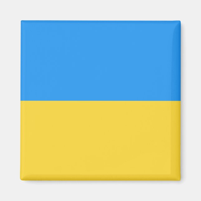 Ukraine-Flagge Magnet (Vorne)