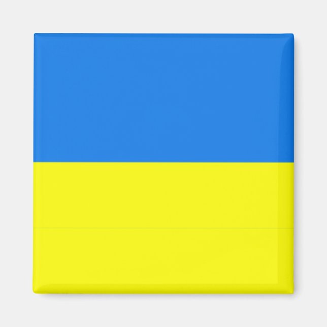 Ukraine-Flagge, Magnet (Vorne)