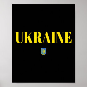 Ukraine-Flagge Männer Frauen Kinder Ukraine 3 Poster