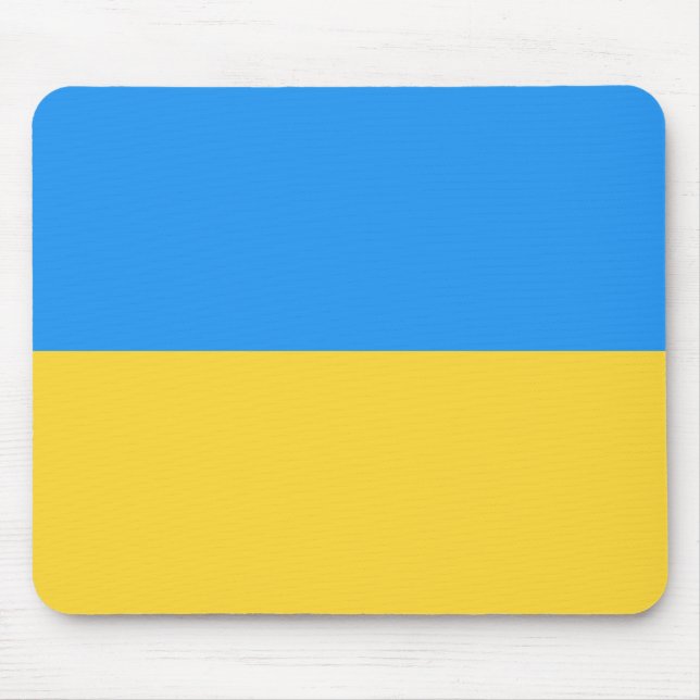 Ukraine-Flagge Mousepad (Vorne)